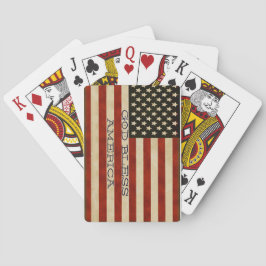 Baralho Vintage American Flag GIFTS