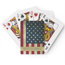 Vintage American Flag Patriótico Personalizado