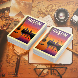 Baralho Vintage Austin Texas