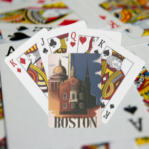 Baralho Vintage Boston, Massachusetts Paul Revere's Ride