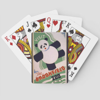 Baralho "Vintage Brookfield Zoo WPA art"