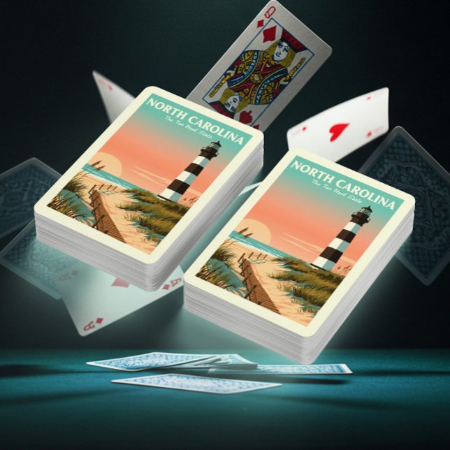 Baralho Vintage Carolina do Norte (Criador carregado)