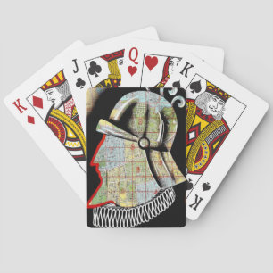 Baralho Vintage Chile Santiago Viagem