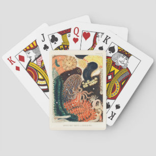 Baralho Vintage Excelente Barrier Reef Trepang ou Bêche-de