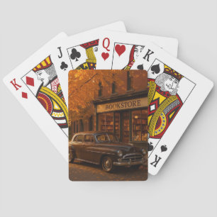 Baralho Vintage Fall/Autumn livraria & car
