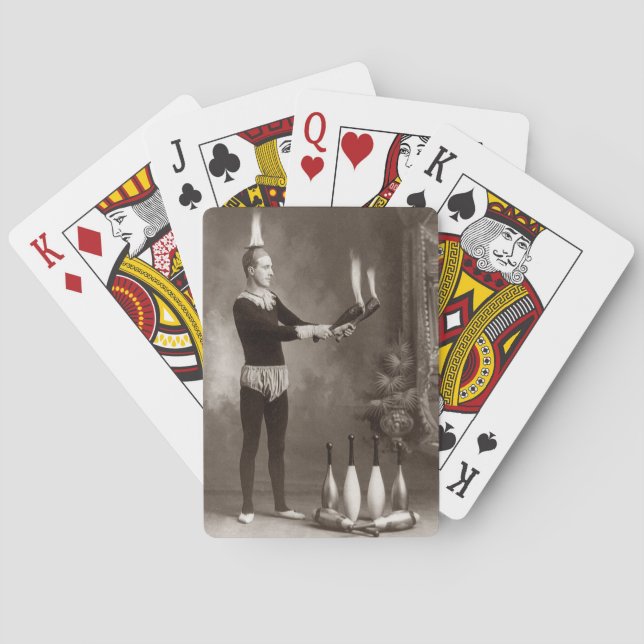 Baralho Vintage Fire Juggler (Verso)