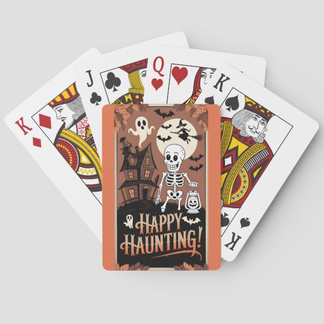 Baralho Vintage Halloween Joyeuse Frayeur  (Verso)