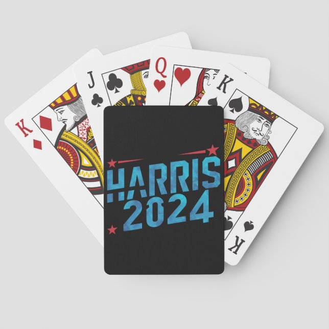 Baralho Vintage Kamala Harris 2024 (Verso)