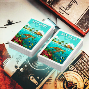 Baralho Vintage Key West Florida