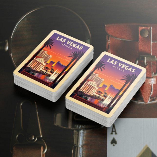 Baralho Vintage Las Vegas Nevada (Criador carregado)