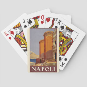 Baralho Vintage Napoli Poster - Itália