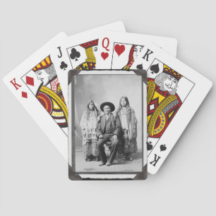Baralho Vintage Native American Geronimo Play Cards