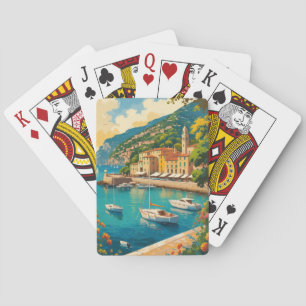 Baralho Vintage Portofino Genova Itália