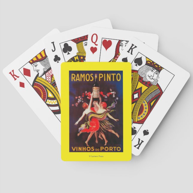 Baralho Vintage PosterEurope do Pinto de Ramos (Verso)