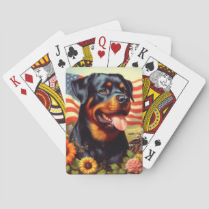 Baralho Vintage Rottweiler