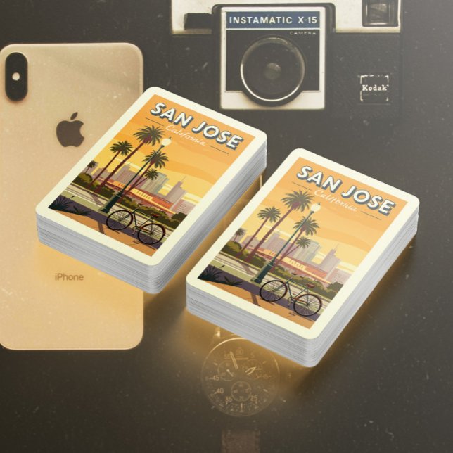 Baralho Vintage San Jose California (Criador carregado)