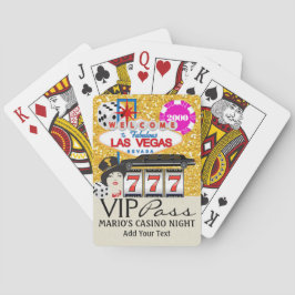 Baralho VIP PASS - Vegas - Placas de Reprodução - SRF