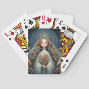 Baralho Virgem Donzela Zodíaco Astrologia Celestial Aniver