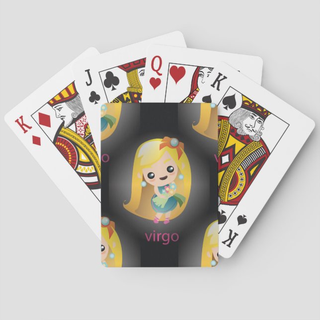 Baralho virgo kawaii (Verso)