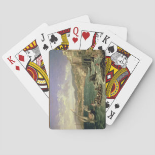 Baralho Vista de Genoa, 1854 (óleo em canvas)