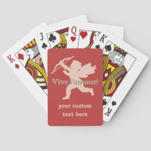Baralho Vive L'amour Cupid joga cartas