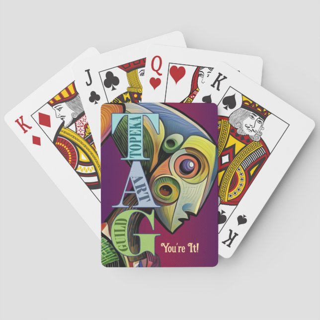 Baralho Você é ele. Cartas Clássicas (Verso)