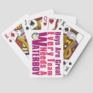 Baralho Voleibol de Waterboy a rosa