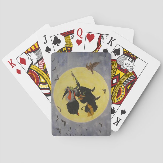 Baralho Voo noturno! (Verso)