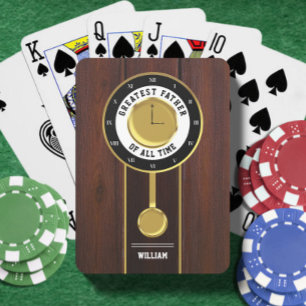 Baralho Vovô Relógio Maior Pai de Todos os tempos