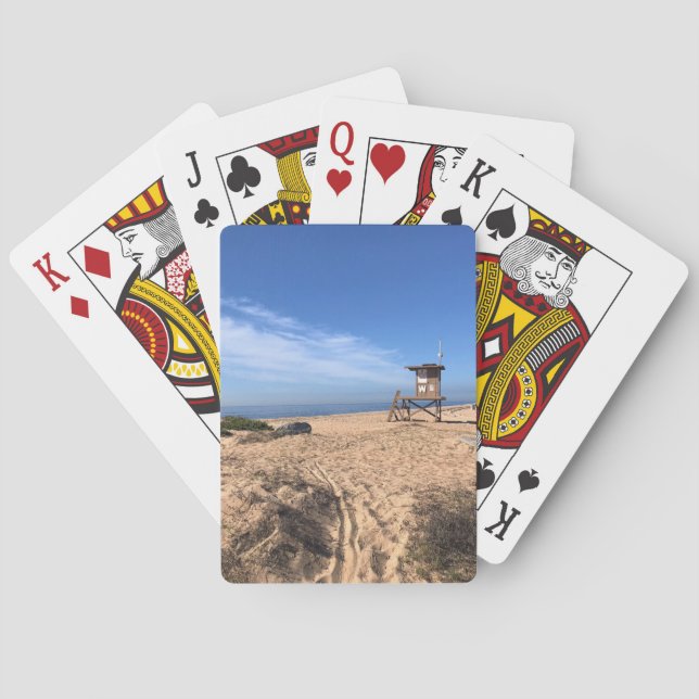 Baralho Wedge, Newport Beach, Califórnia (Verso)