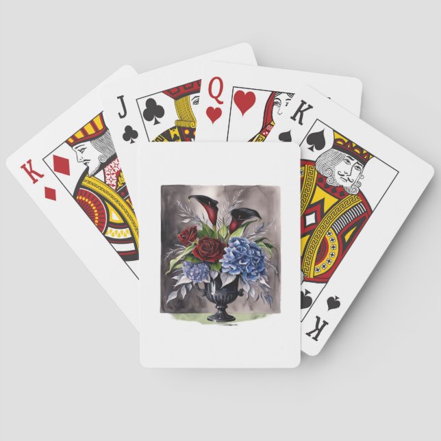 Baralho Whimsigothic - Vase Floral Gótica, Ácido Esético (Verso)