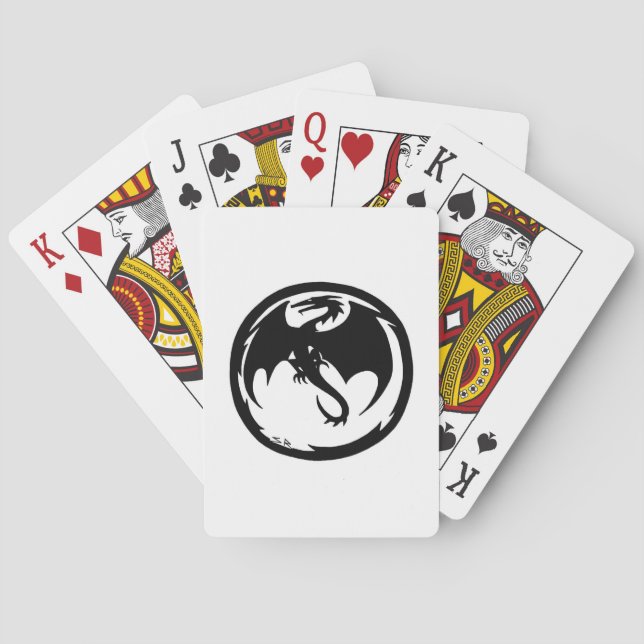 Baralho White Dragon White Poker (Verso)