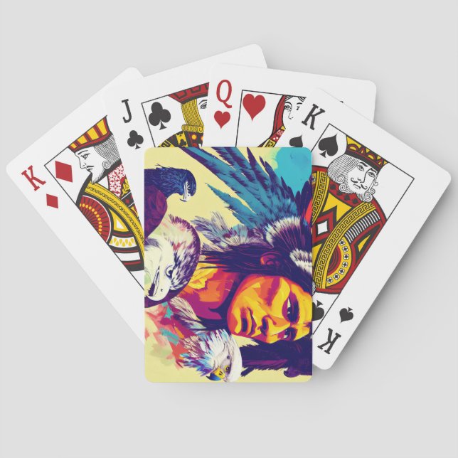 Baralho White Eagle (Verso)