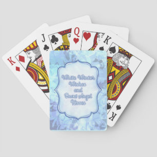 Baralho White Winter Wish & Snow Angel Kisses Whimy