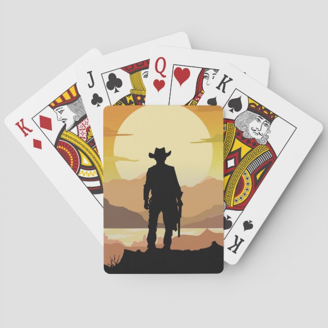 Baralho Wild Wild West Playing Cards (Verso)