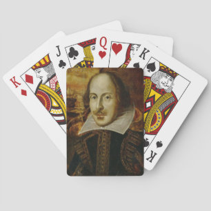 Baralho William Shakespeare Jogando Cartões