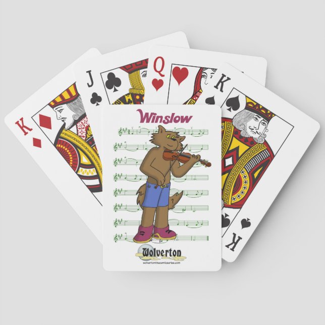 Baralho Winslow Playing Cards (Verso)