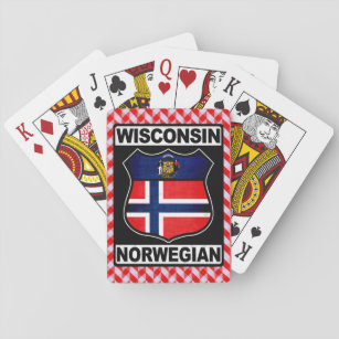Baralho Wisconsin Norueguês Americano