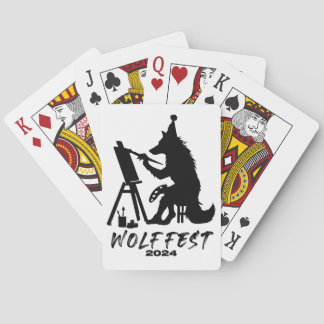 Baralho Wolf Fest 2024 Deck of Cards