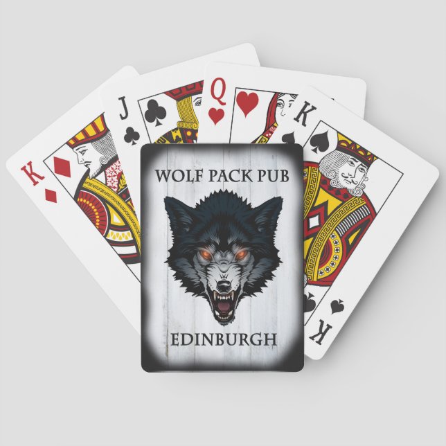 Baralho Wolf Pack Pub Deck de Cartões (Verso)