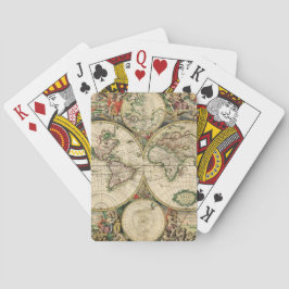 Baralho World Map Play Cards, Índice Padrão