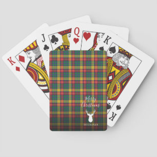 Baralho Xadrez personalizada de Tartan Clan Buchanan