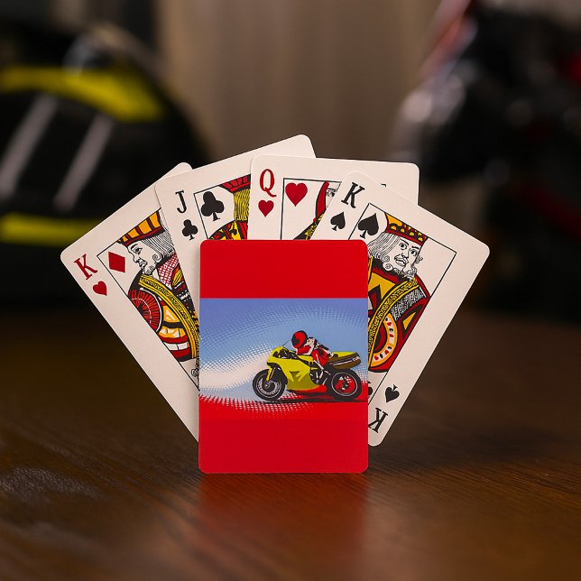 Baralho Yellow Motorcycle Playing Cards (Criador carregado)