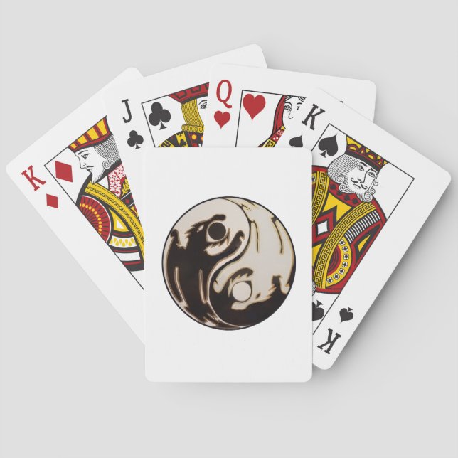 Baralho Yin yang Double Dragon (Verso)