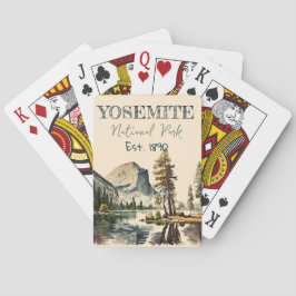Baralho Yosemite National Park - Cor d'água - Metade Dome