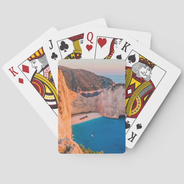 Baralho Zakynthos, Grécia. (Verso)