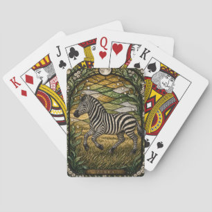 Baralho Zebra Grama Iluminada Vidro Manchado Illumina