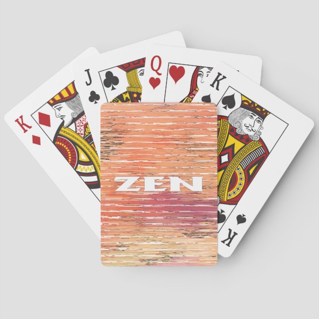 Baralho Zen White Leeds Poker (Verso)