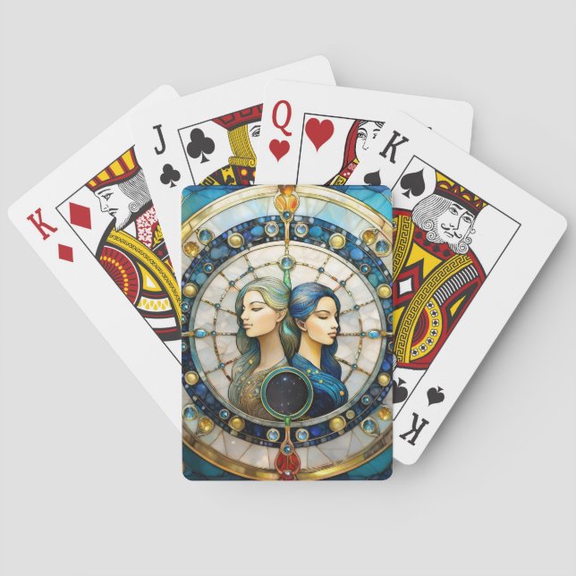 Baralho Zodiac - Gemini Os Gêmeos (Verso)