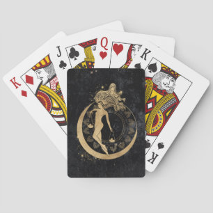 Baralho Zodiac Goddese   Astrologia Dourada Cósmica de Lib